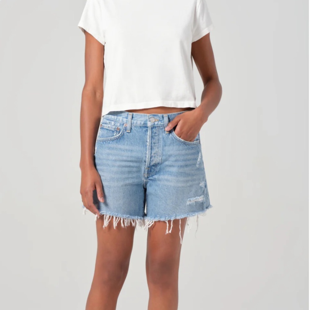 Agolde Parker long shorts